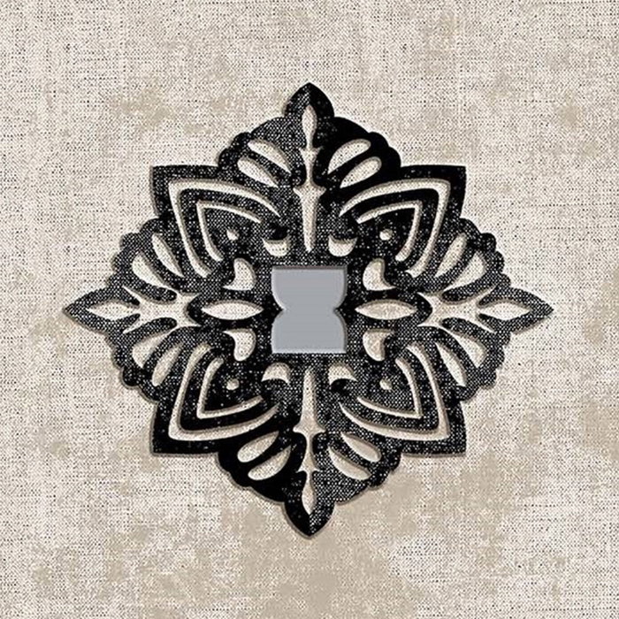 Conceptum Eugene V3 - 4643 - 1 Alfombra de Pasillo Blanco y Negro 80 x 150 cm